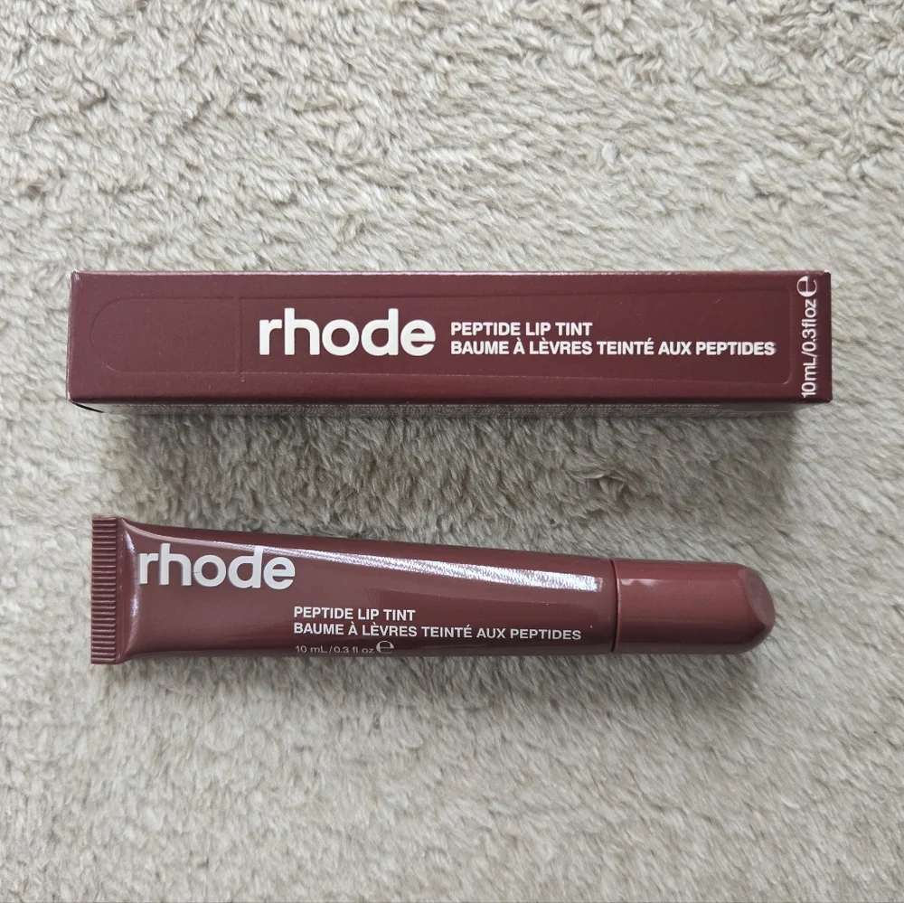 NIB - RHODE Peptide Lip Tint Nourishing Glaze Set in Toast, Ribbon, PBJ